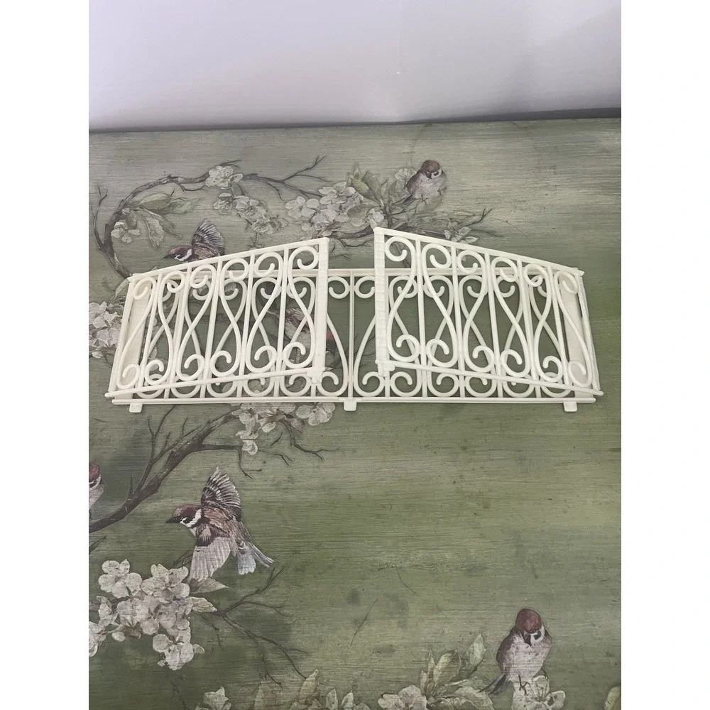 1992 Vintage Barbie FOLD 'N FUN HOUSE Replace Roof Patio Fence Railing Only